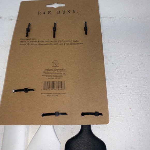 Rae Dunn 3 Piece Mini Utensils FLIP. MIX. ICING. NEW - Picture 3 of 3